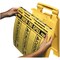 Rubbermaid Commercial Over-The-Spill Caution Pads, Bilingual, 16-1/2"x14", 264PK, YW RCP4254CT - alternate 3